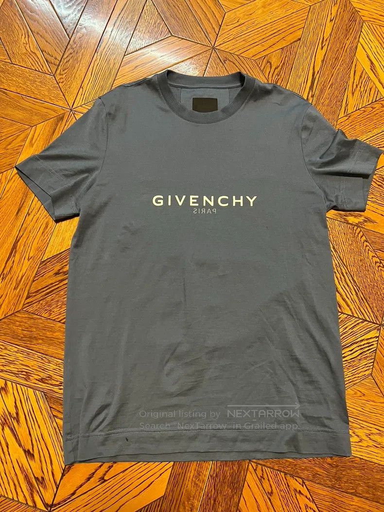 Givenchy T Shirt Morandi Blue Green Size S Hoodie, Sweatshirt | FlexRushtees.com