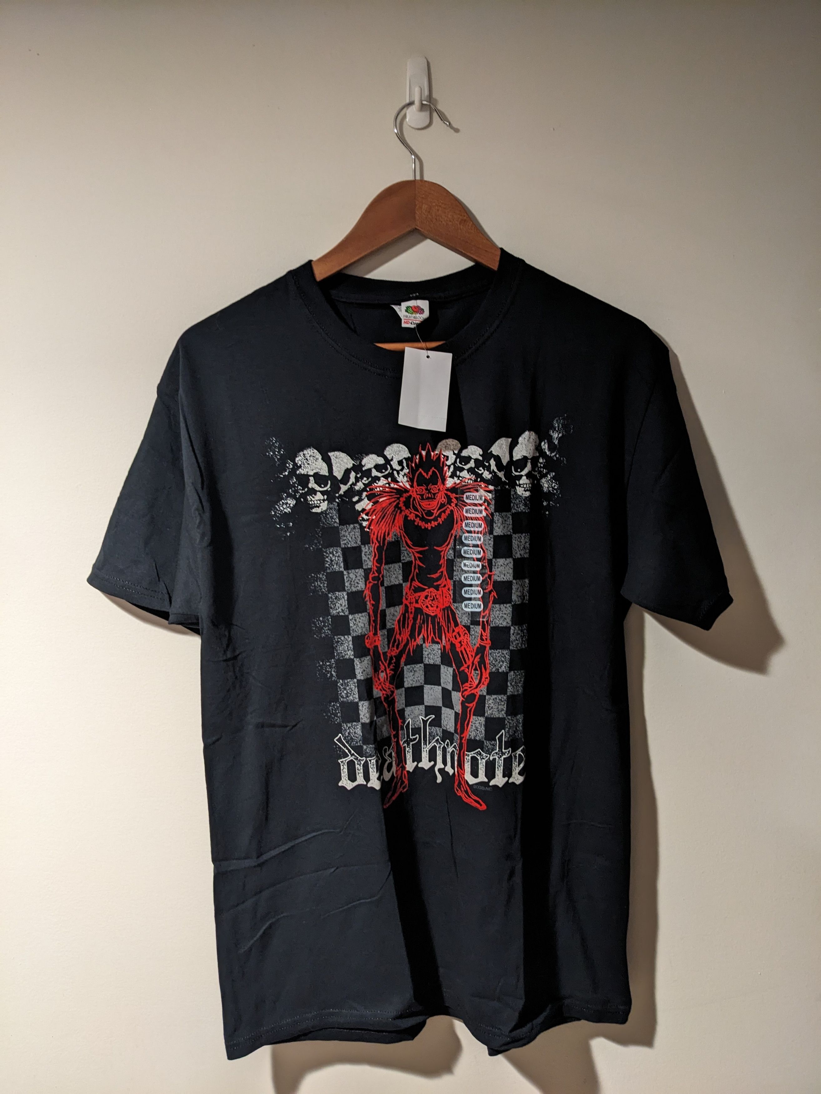 Hot Topic Death Note Ryuk Anime Cartoon Hot Topic Black Medium T Shirt