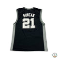 Nba Reebok Tim Duncan San Antonio Spurs Jersey Large Basketball