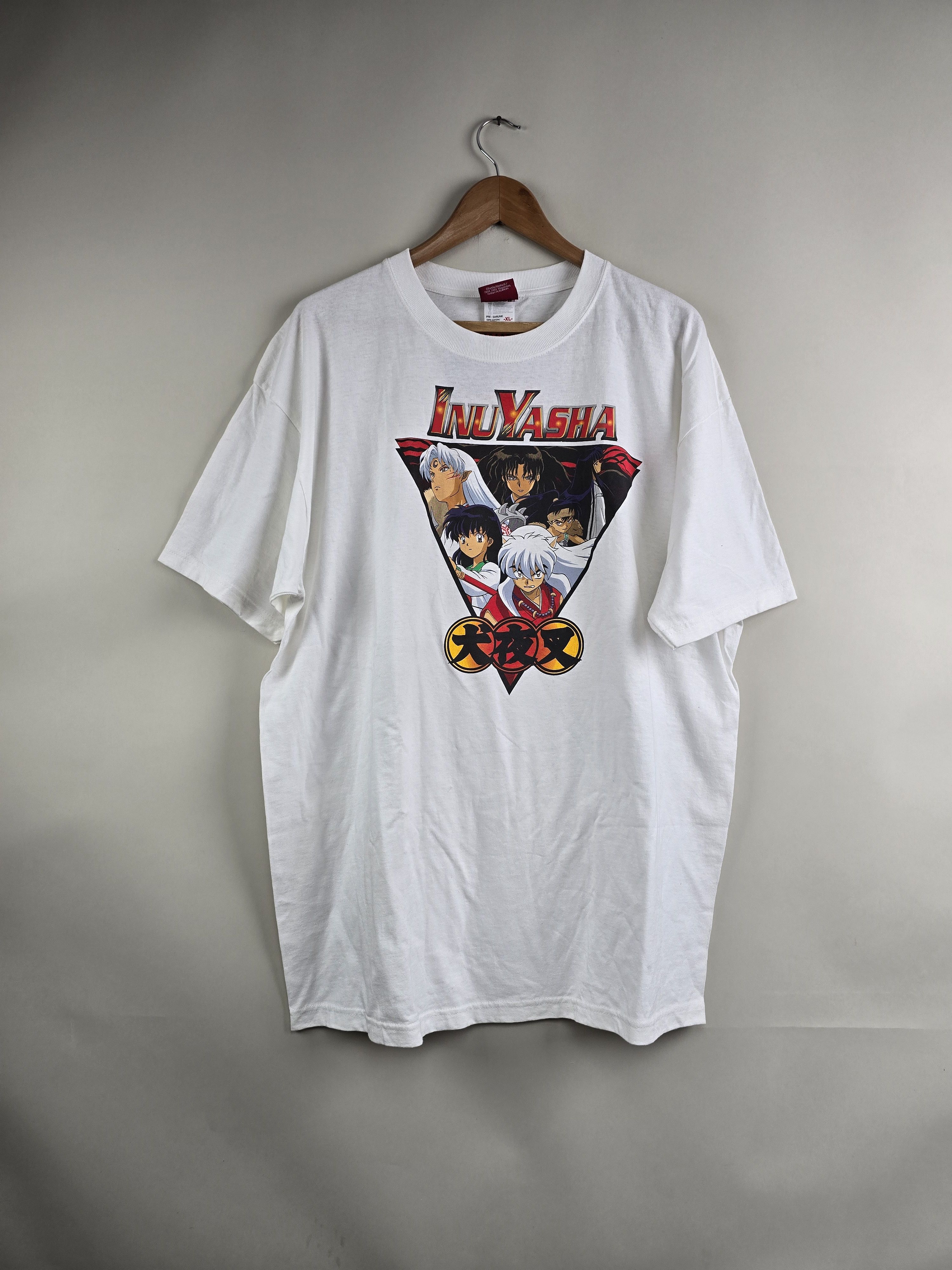 Vintage 2003 Inuyasha Anime Tee Xl 24 31 5