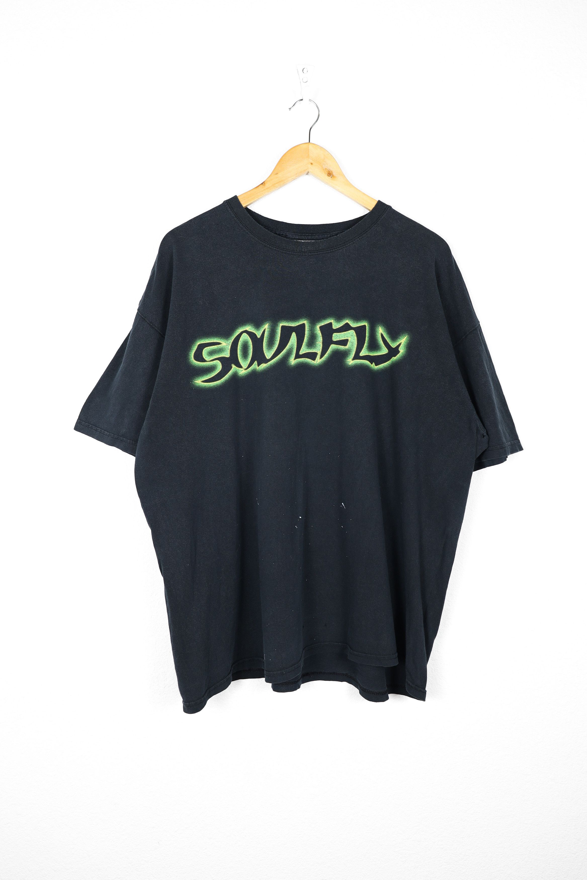 Vintage Soulfly Metal Band Y2k Tee Tshirt Sepultura Hoodie, Sweatshirt | FlexRushtees.com