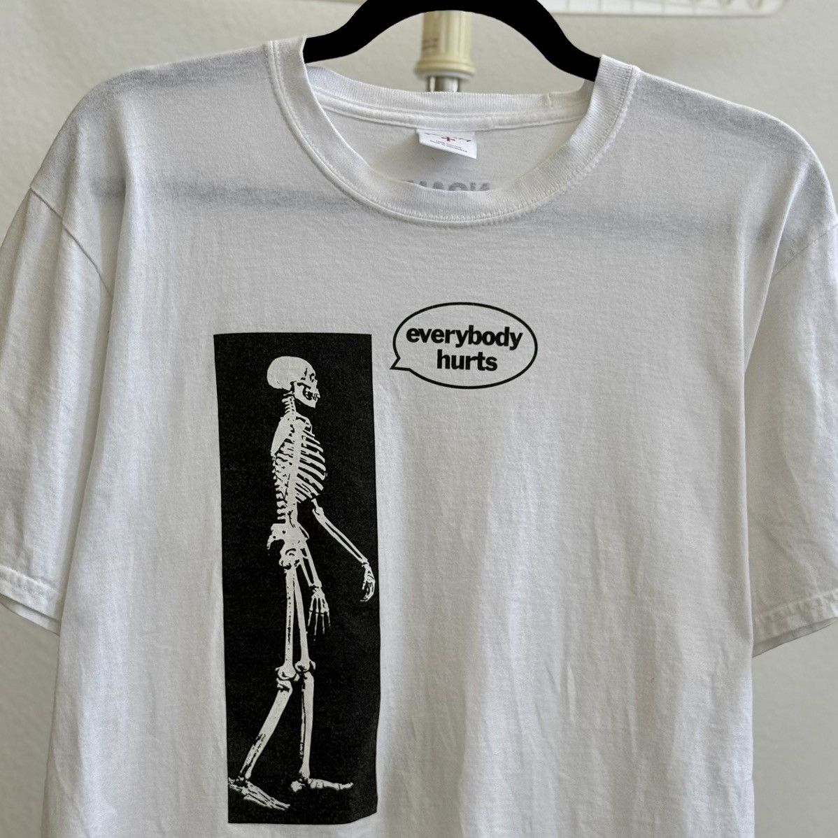 Rare Noah Everybody Hurts Skeleton T Shirt Hoodie, Sweatshirt | FlexRushtees.com