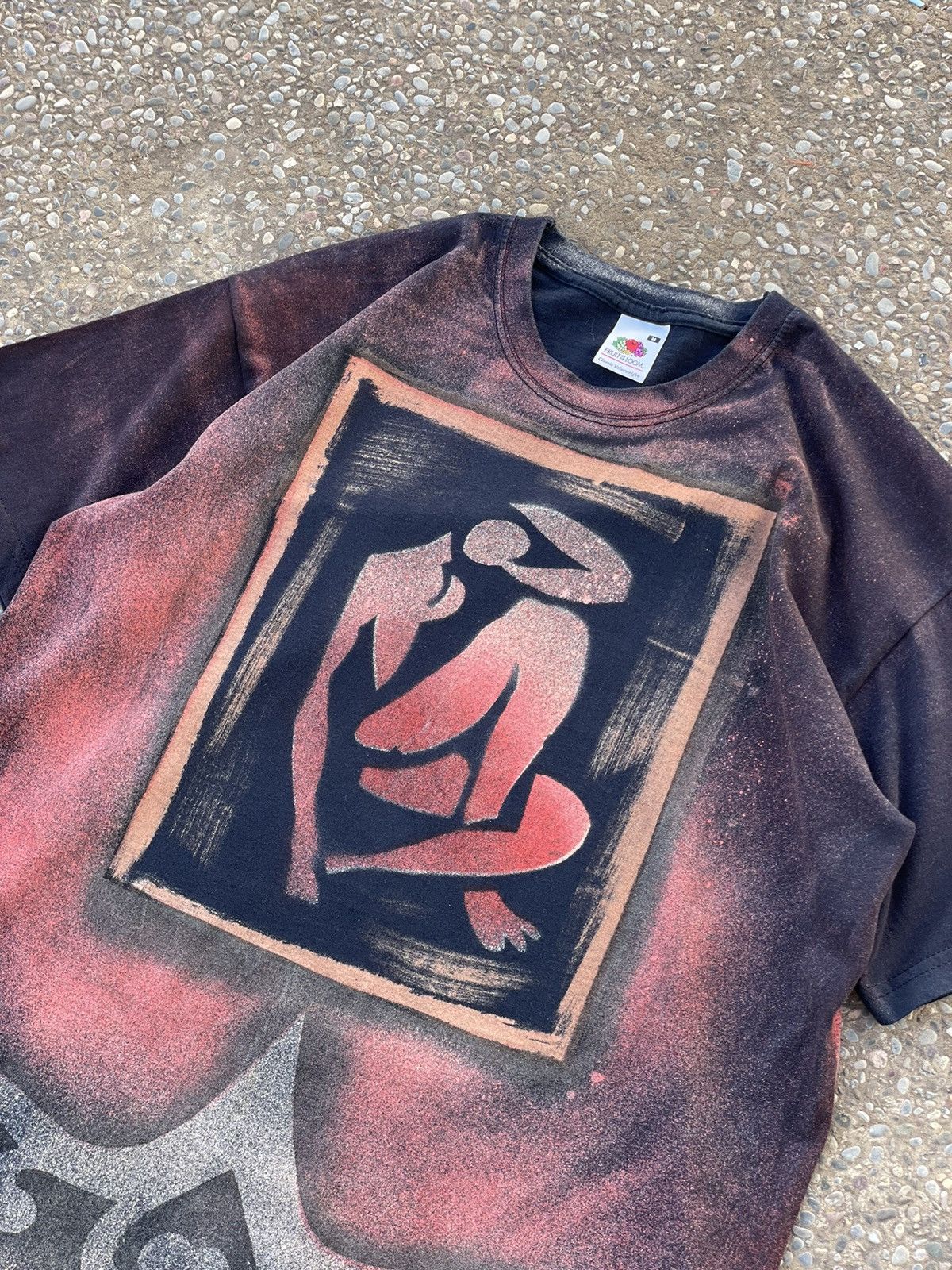 Other Vintage Henri Matisse Blue Nude Bleach Art Tee Hoodie, Sweatshirt | FlexRushtees.com