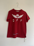 White Off White Parachute Tee Hoodie, Sweatshirt | FlexRushtees.com