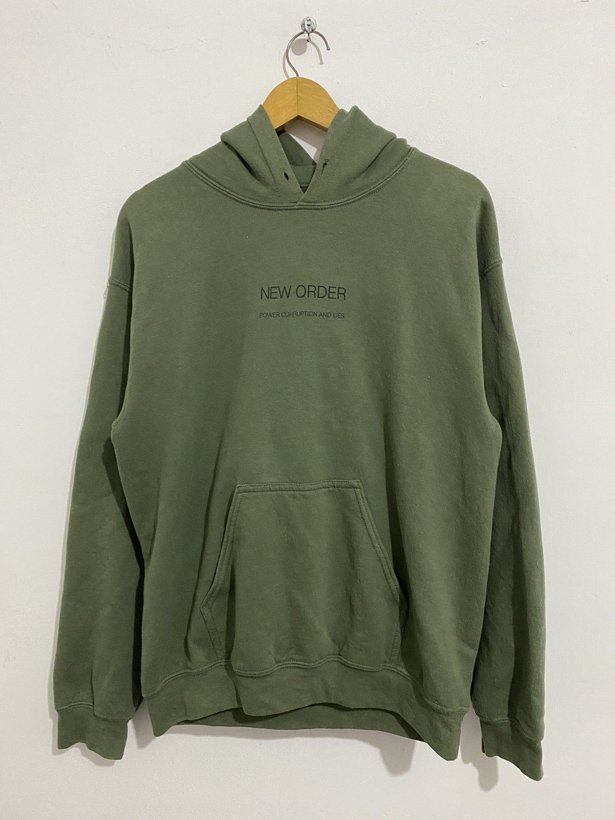 Band Tees Bindingoffer 2000s Neworder Powercorruption And Lies Hoodie Sweatshirt | FlexRushtees.com