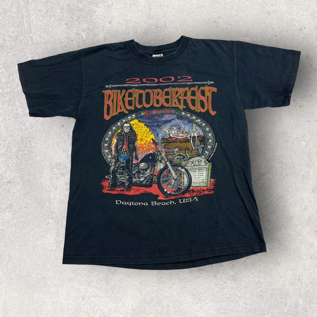 Vintage Biketoberfest 2002 Tee