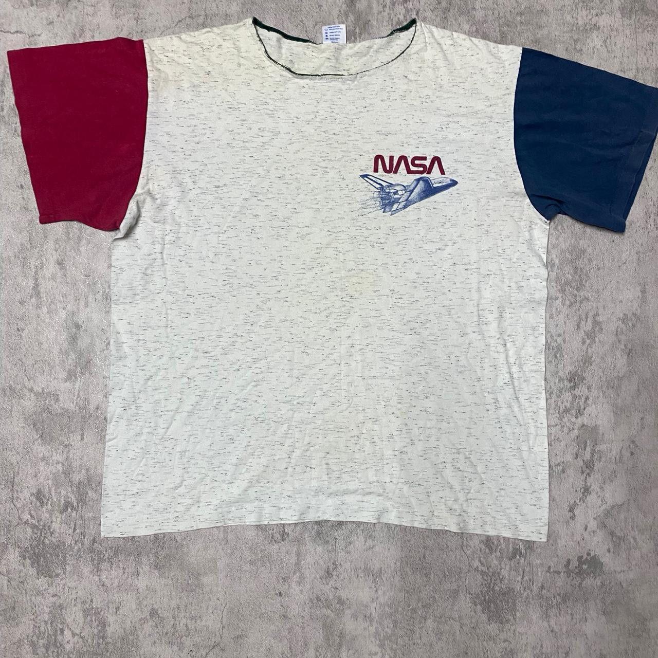 Other White And Red Nasa Graphic T Shirt