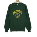 Vintage Jerzees Sweatshirt Big Logo Nice Design