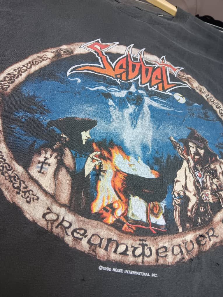 Vintage Sabbat Dream Weaver 1990 Uk Thrash Metal T Shirt Hoodie, Sweatshirt | FlexRushtees.com