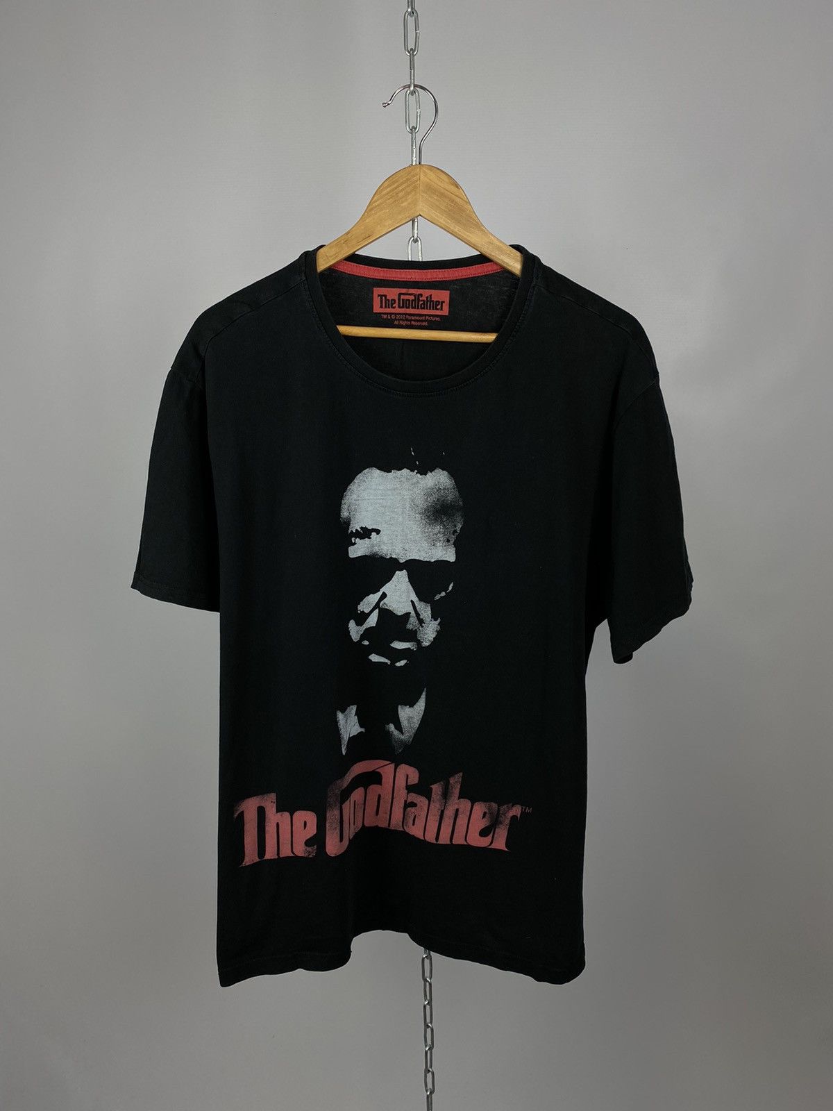 Vintage The Godfather Movie T Shirt Vintage Black Size L