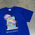 Vintage 90s Royal Caribbean Cruise Tropical Fish T Shirt
