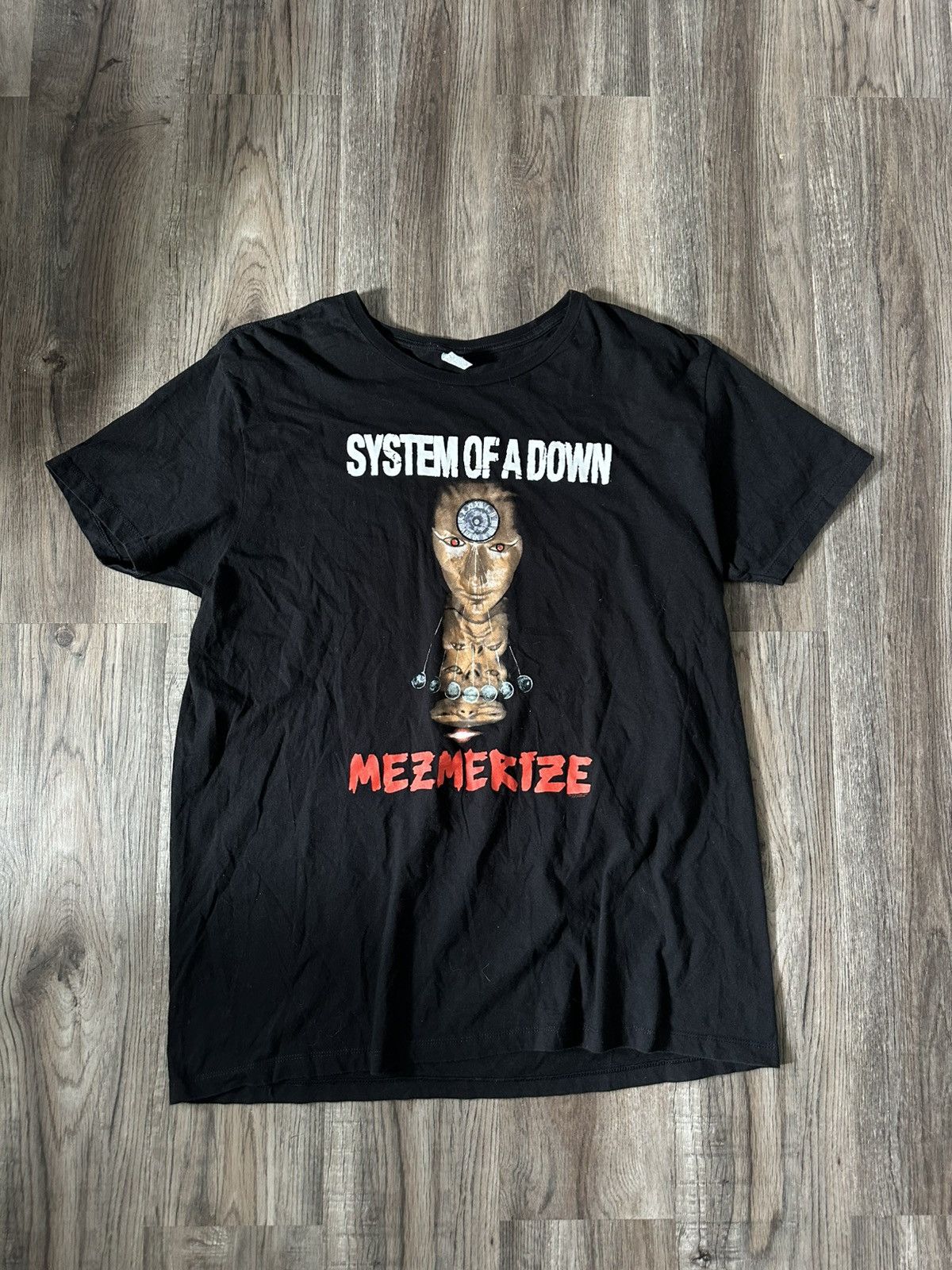 Band Tees Vintage 90s 00s System Of A Down Mezmerize Rare T Shirt Hoodie, Sweatshirt | FlexRushtees.com