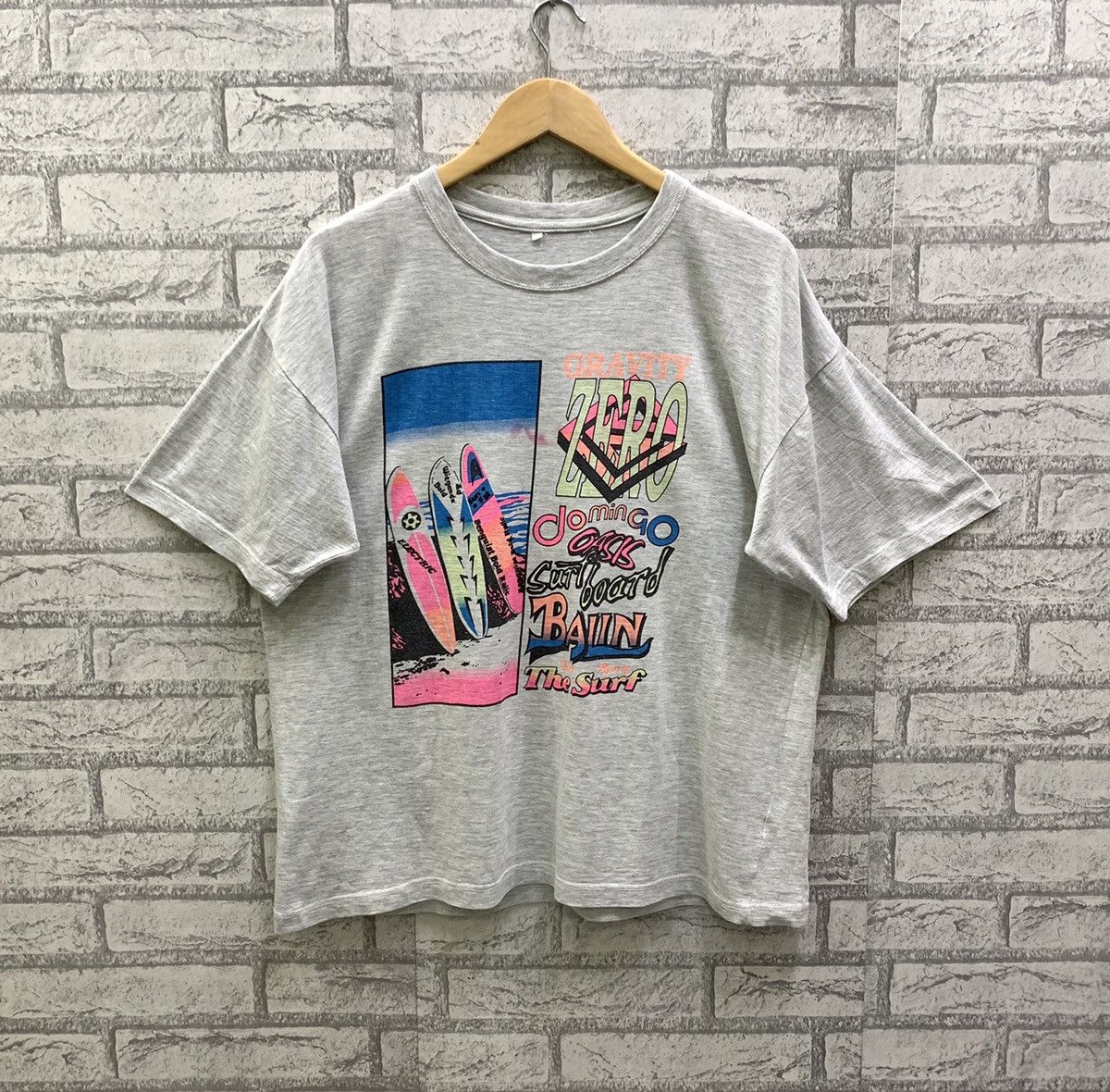 Vintage Gravity Zero Domingo Oasis Surfboard Balin The Surf T-Shirts, Hoodie, Sweatshirt | FlexRushtees.com