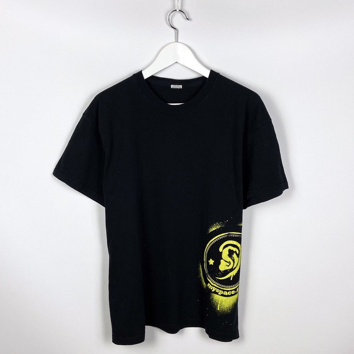 Vintage 00s Myspace Promo Tee Size L Screen Stars