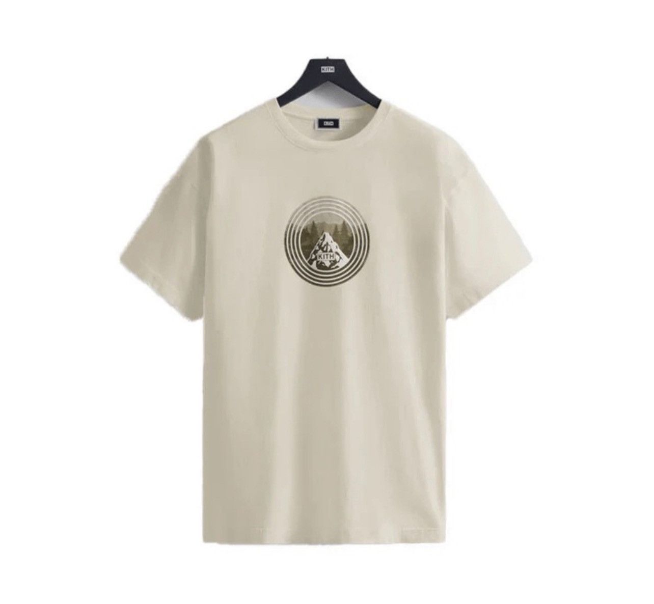 Kith Doubtless Peaks Tee T Shirt In Sandrift Men S Size Xxl Hoodie, Sweatshirt | FlexRushtees.com