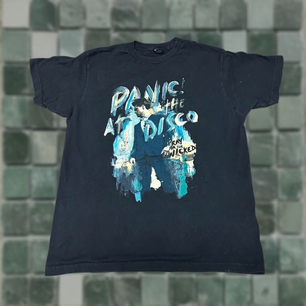 Tultex Vintage Panic At The Disco Shirt Medium Pray For The Wicked Tour Band Tee Music Hoodie, Sweatshirt | FlexRushtees.com