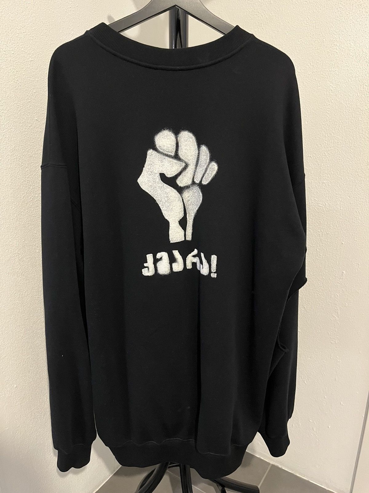Vetements Cut Out Sweatshirt T-Shirts, Hoodie | FlexRushtees.com