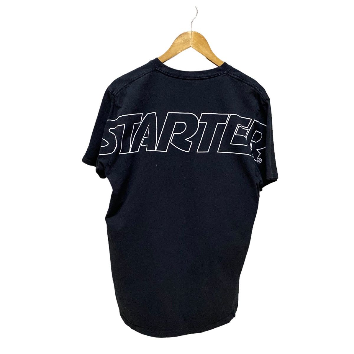 Starter X Vintage Beam X Starter Black Label Block Big Logo Back Tee
