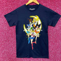 Anime Sailor Moon Sailor Scouts Under The Moonlight Tshirt Size Sm