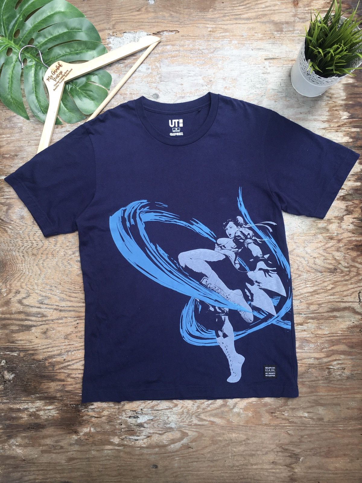 T Shirt Uniqlo Anime Chun Li Streetfighter