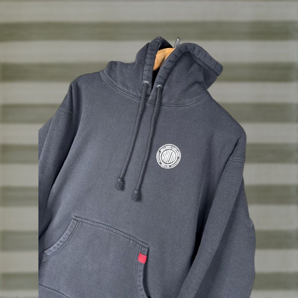 Troll Co Hoodie Mens L Black Hooded Sweatshirt Pullover 90s Dirty Hands Clean Money Winter Fall S
