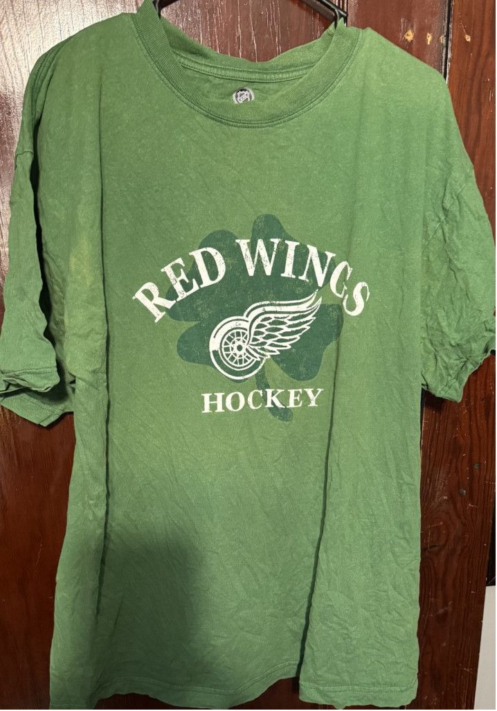 The Unbranded Brand Detroit Red Wings St Patrick S Day T Shirt Men Sz Xl Green Hoodie, Sweatshirt | FlexRushtees.com