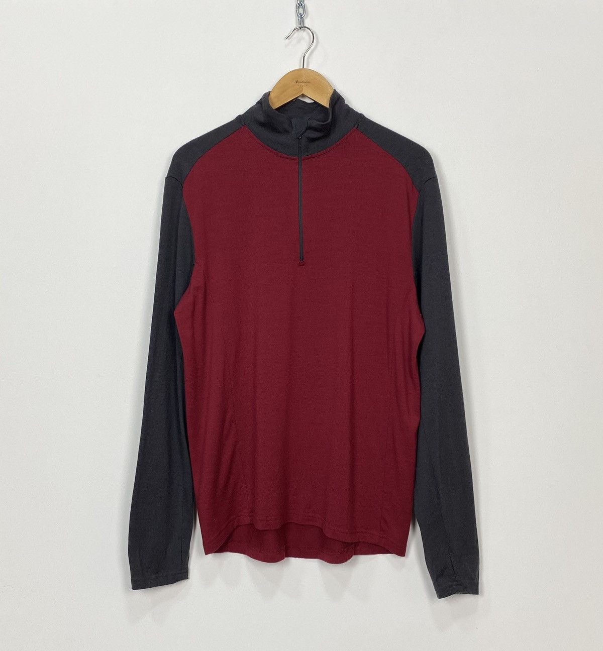 Smartwool Crane Base Layer Jumper 1 4 Zip Merino Wool Outdoor Hiking