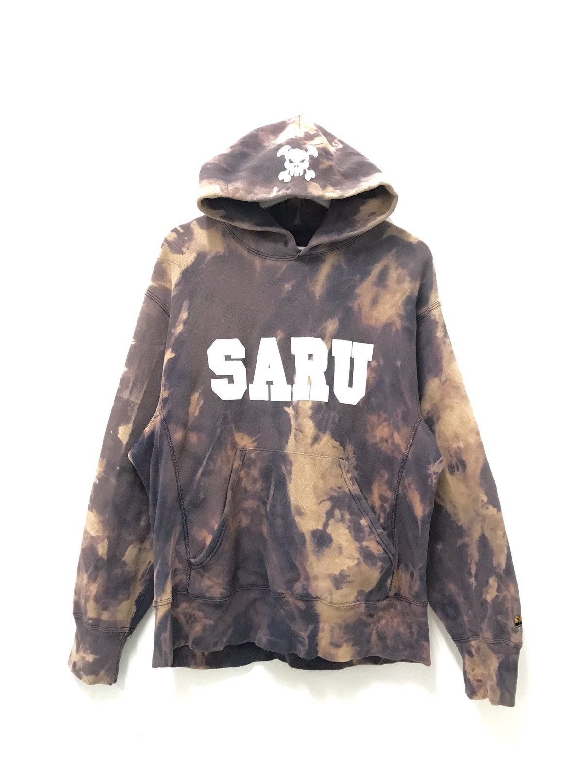 Finaldrop Vintage Tokyo Tribe Saru Custom Tie Dye Hoodie