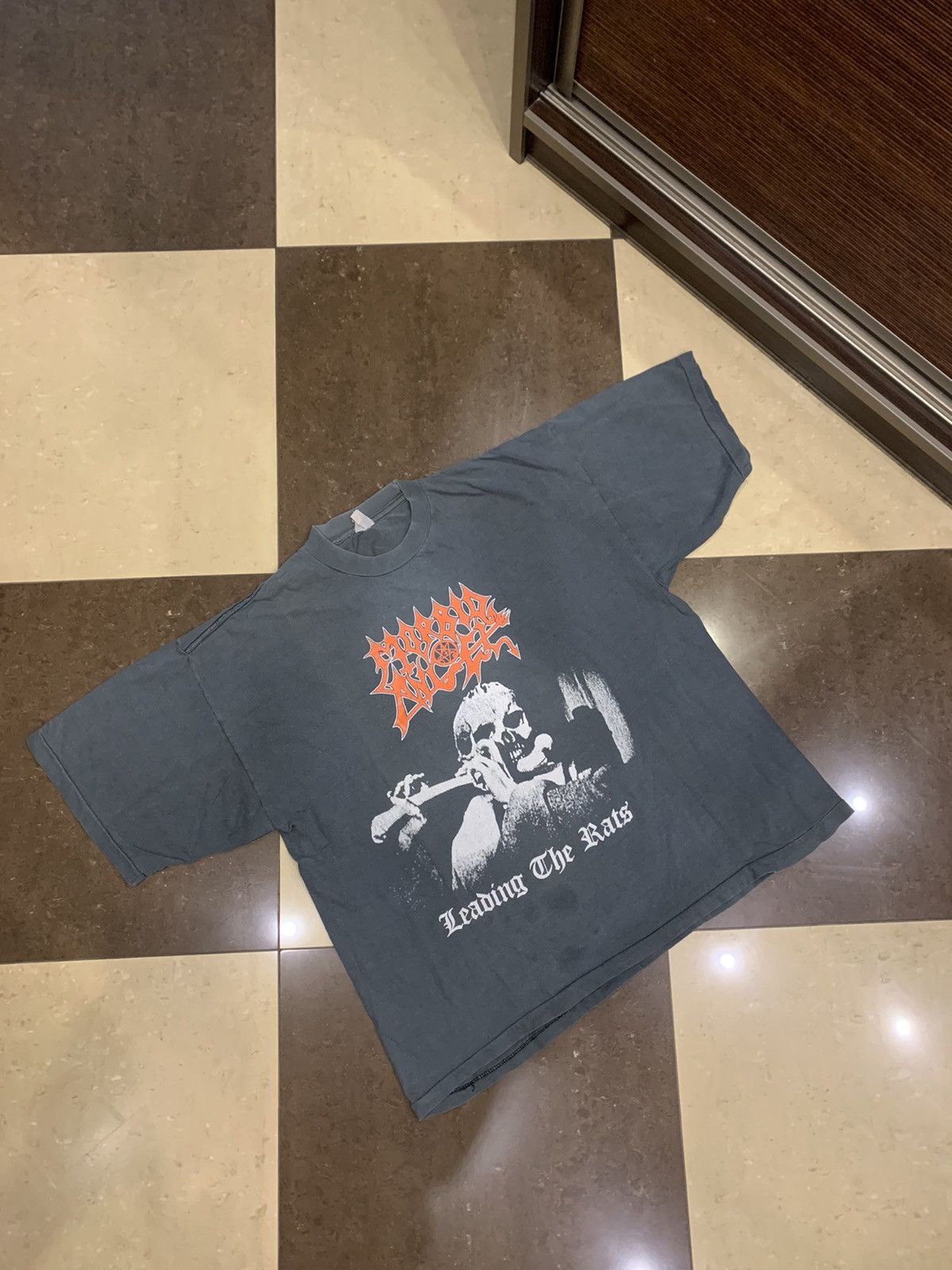Vintage Morbid Angel Tour 90s European Tee Leading The Rats Rare Hoodie, Sweatshirt | FlexRushtees.com