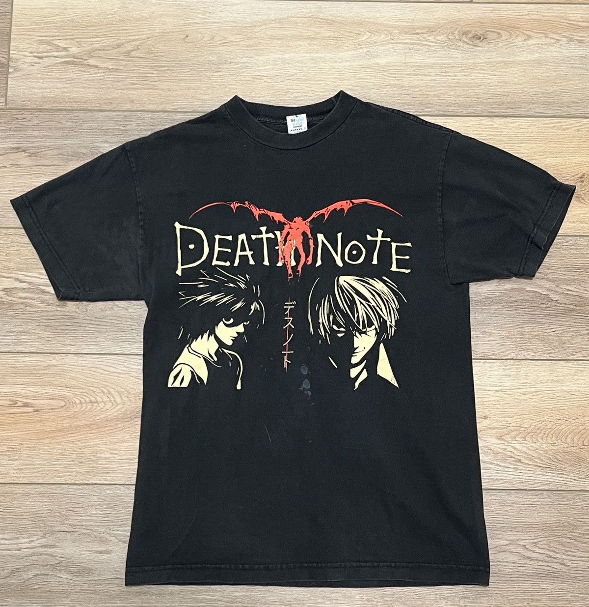 Vintage 2000s Death Note Anime Light And L Tee Hoodie, Sweatshirt | FlexRushtees.com