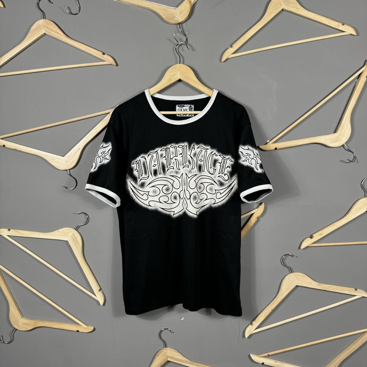 Vintage Dark Age Y2k Tribal T Shirt