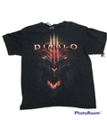 Vintage Rare Diablo 2012 Blizzard Entertaimen Printed Tee