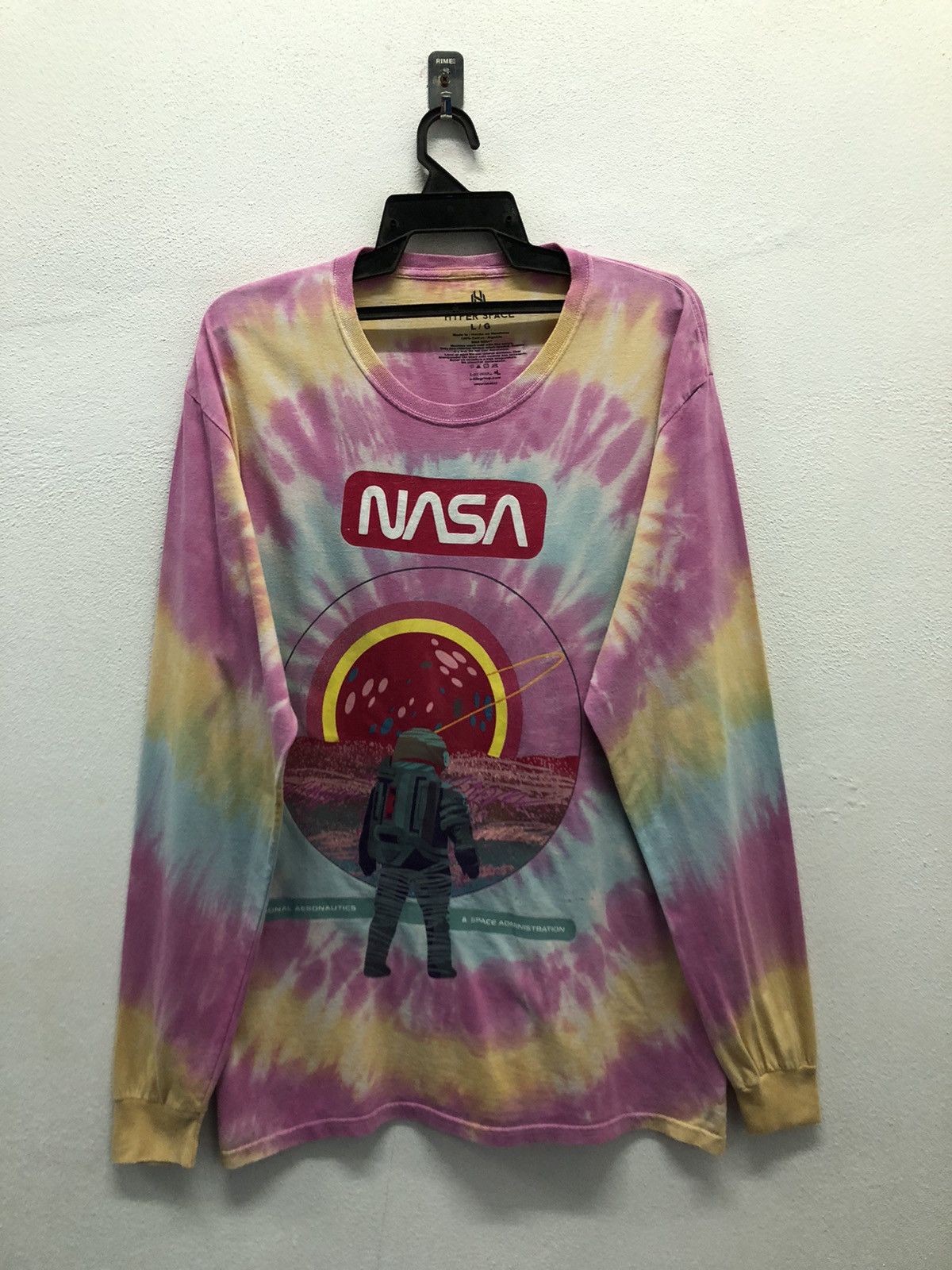 Nasa Vintage Hyper Space Nasa Long Sleeve T Shirt