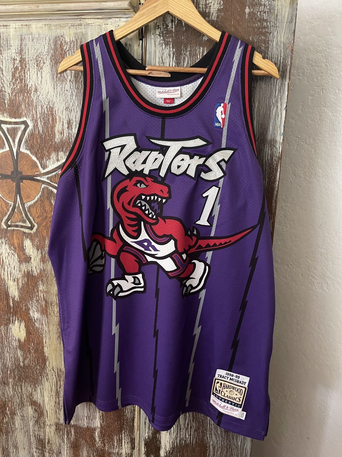 Ness Mitchell Ness Tracy Mcgrady Authentic Raptors Jersey