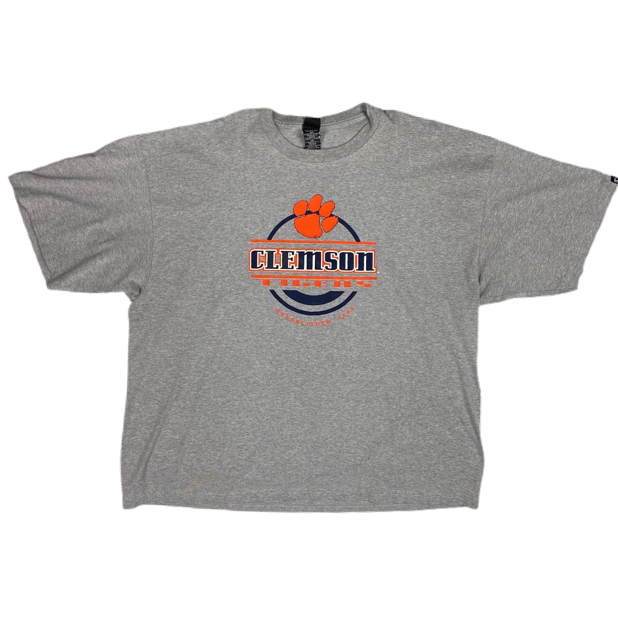 Vintage Starter Clemson Tigers Tee Xxl