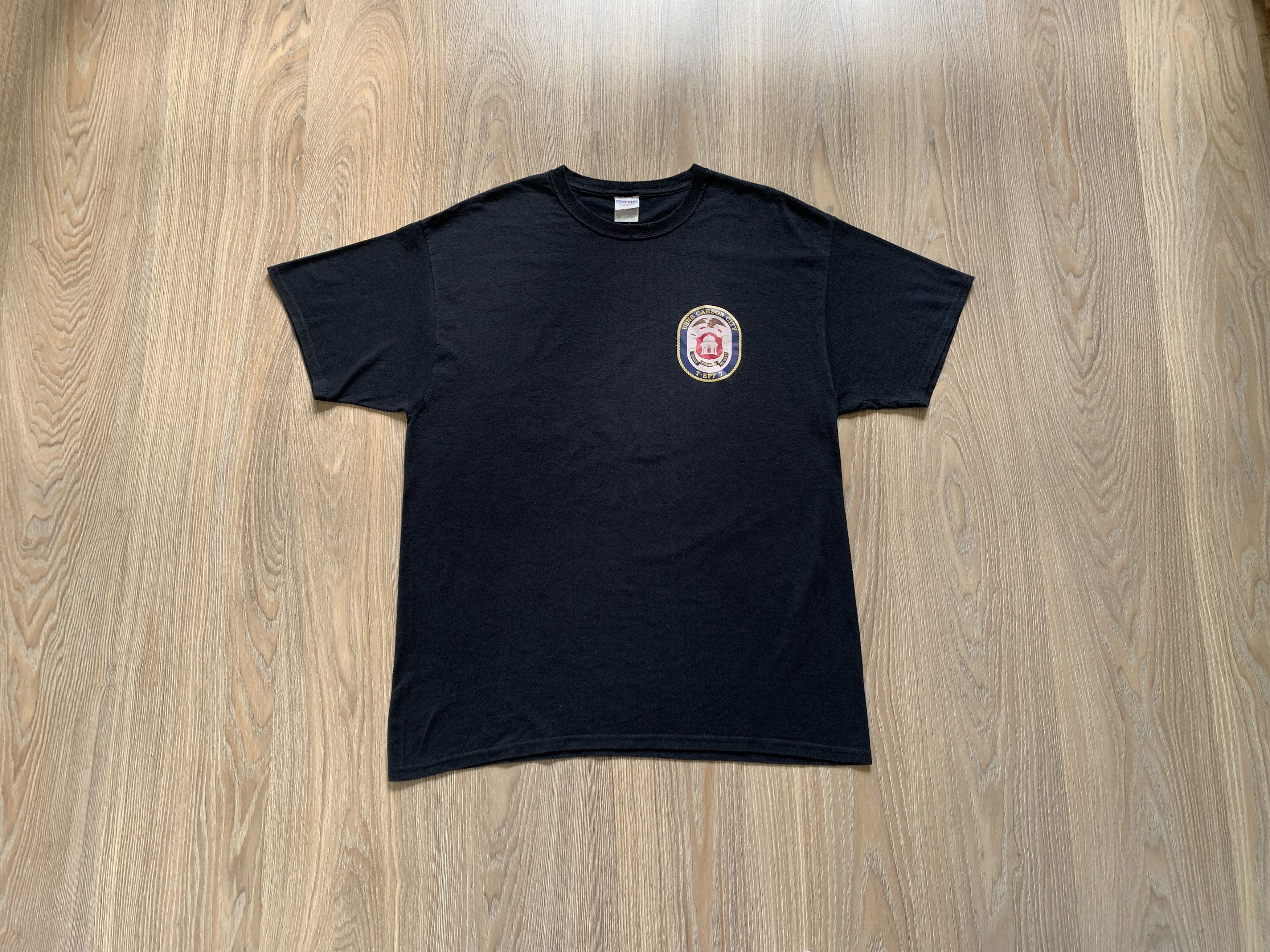 Vintage 90s Jerzees Usns Carson City T Epf 7 T Shirt