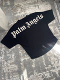 Angels Palm Angels Classic Logo Oversized Tee Hoodie, Sweatshirt | FlexRushtees.com