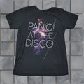 Vintage Panic At The Disco Shirt Men S M Black Graphic Crew Neck Short Sleeve Adult Shirt Hoodie, Sweatshirt