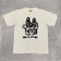 Bape Medium Astronaut Graphic White Tee A Bathing Ape Hoodie, Sweatshirt | FlexRushtees.com