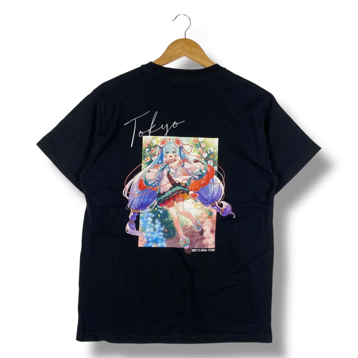 Anime Hatsune Miku Magical Mirai Tokyo 2021 Anime Graphic Teeshirt