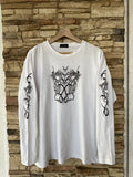 Vintage Y2k Double Dragon Power Mind Games Long Sleeve Tees Vtg Tribal Affliction