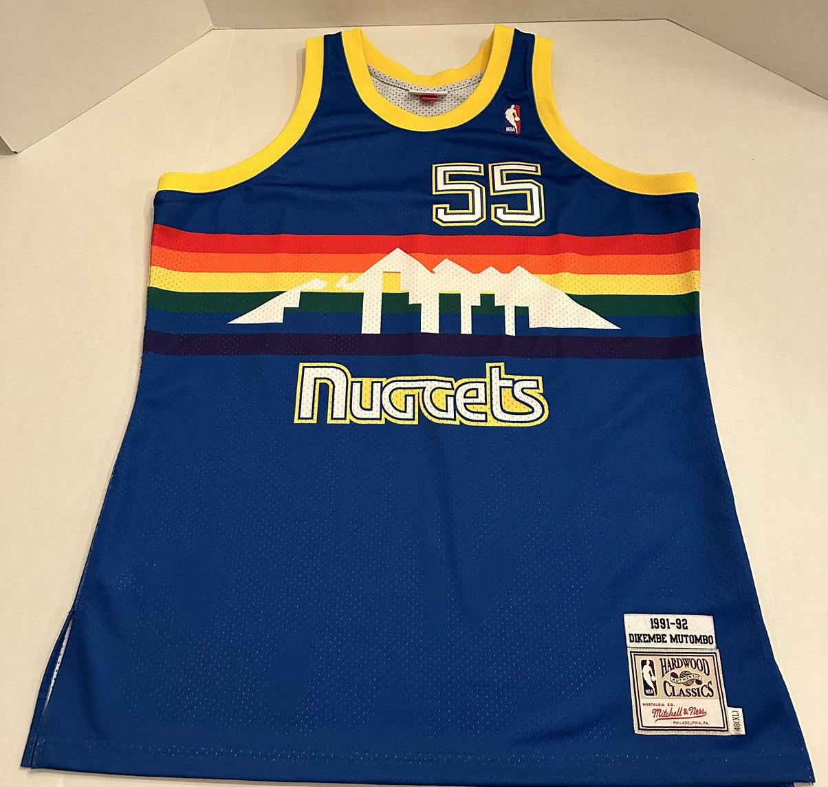 Nba Dikembe Mutombo Nuggets Jersey