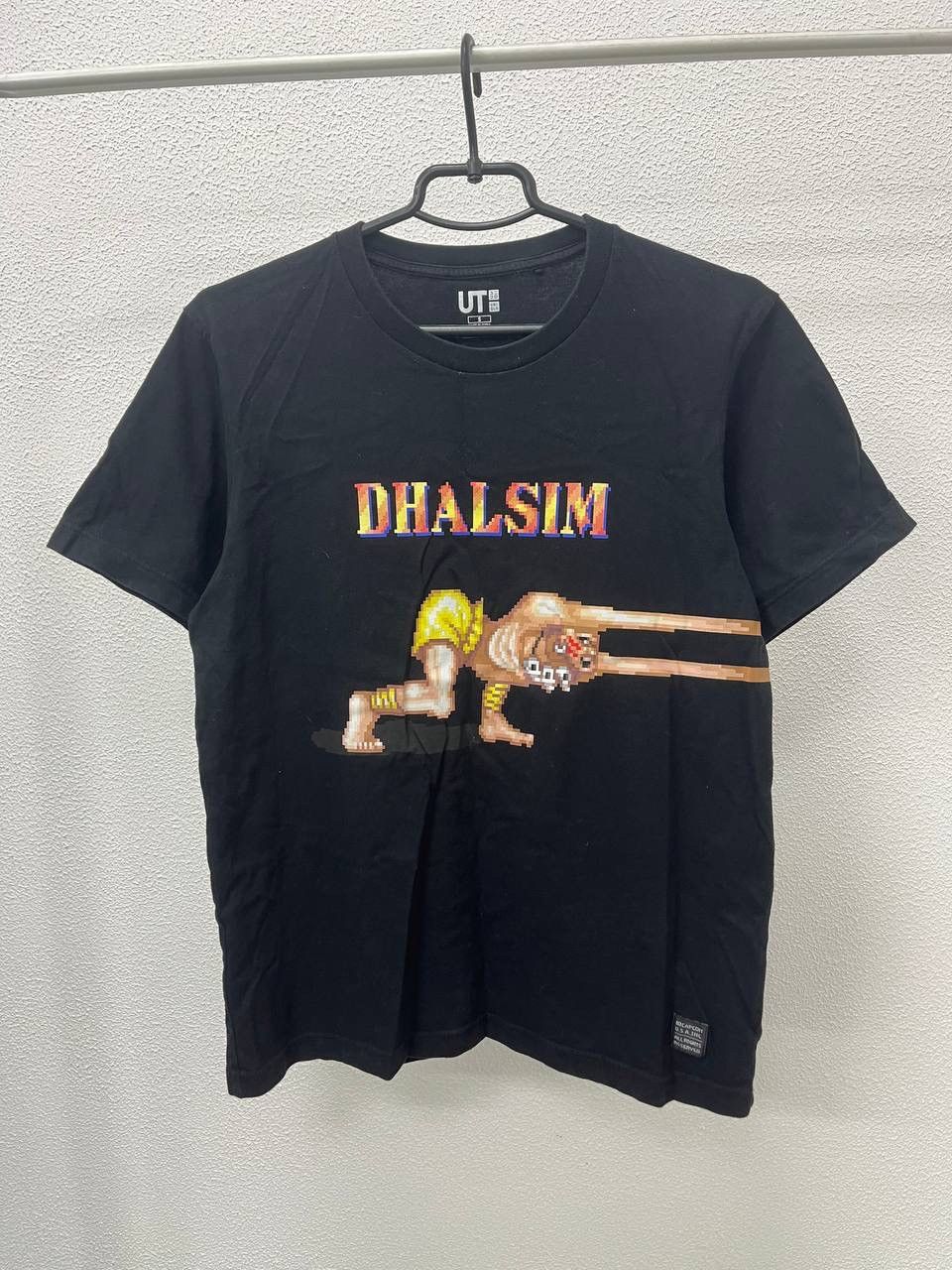Japanese Brand X Uniqlo Street Fighter Capcom Uniqlo Black Tee