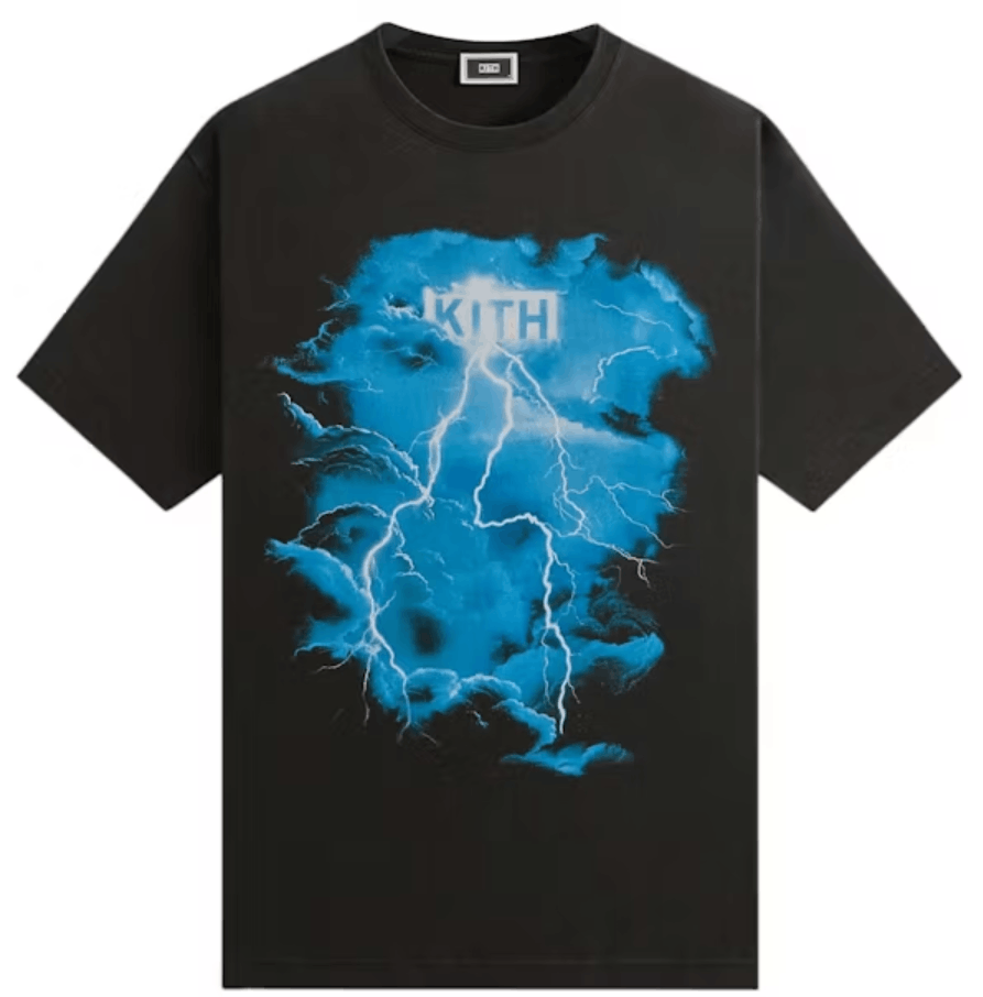 Kith Storm Vintage Tee Black Large Hoodie, Sweatshirt | FlexRushtees.com