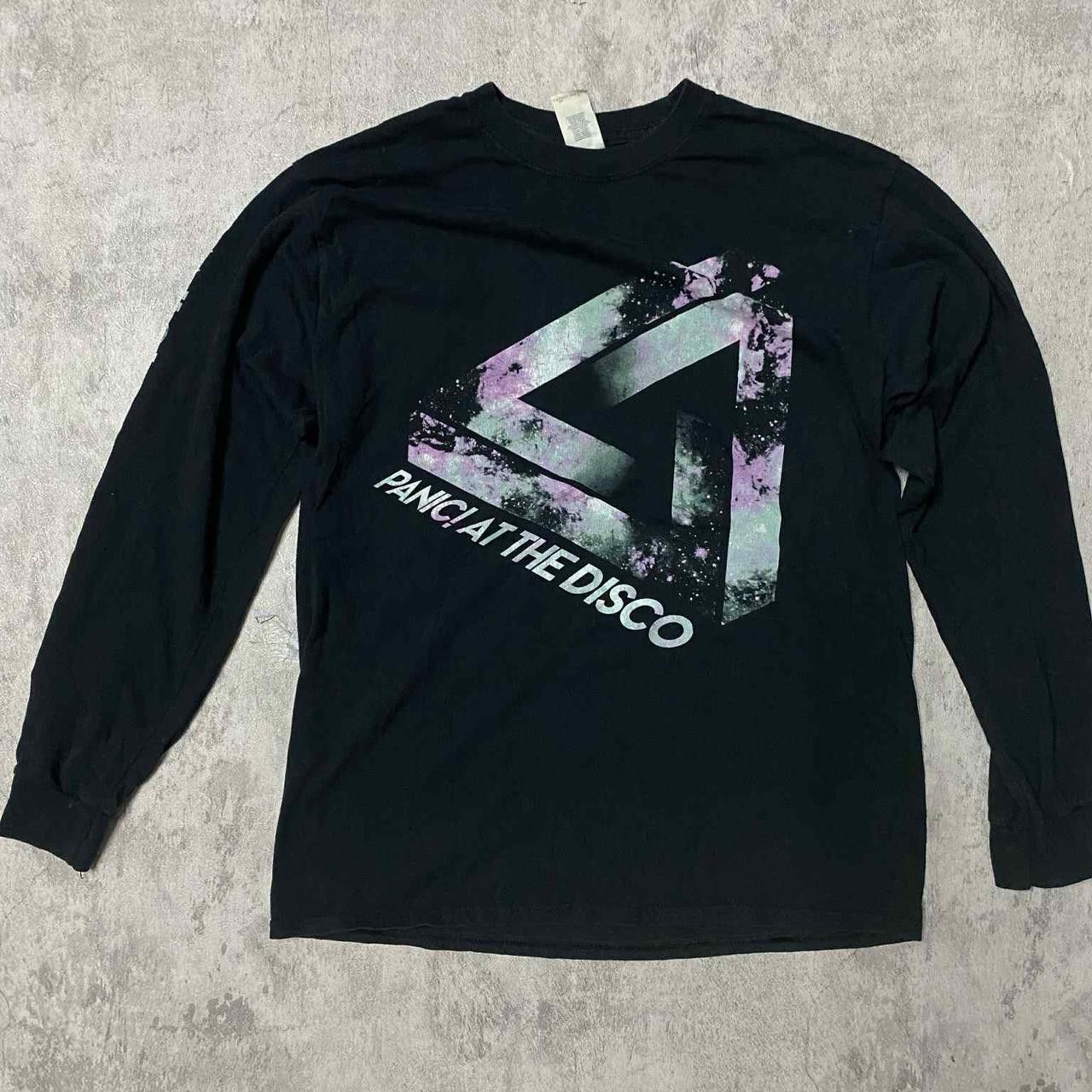 Gildan Black Panic At The Disco Long Sleeve Shirt Emo Hoodie, Sweatshirt | AU16VibeMintTees.com