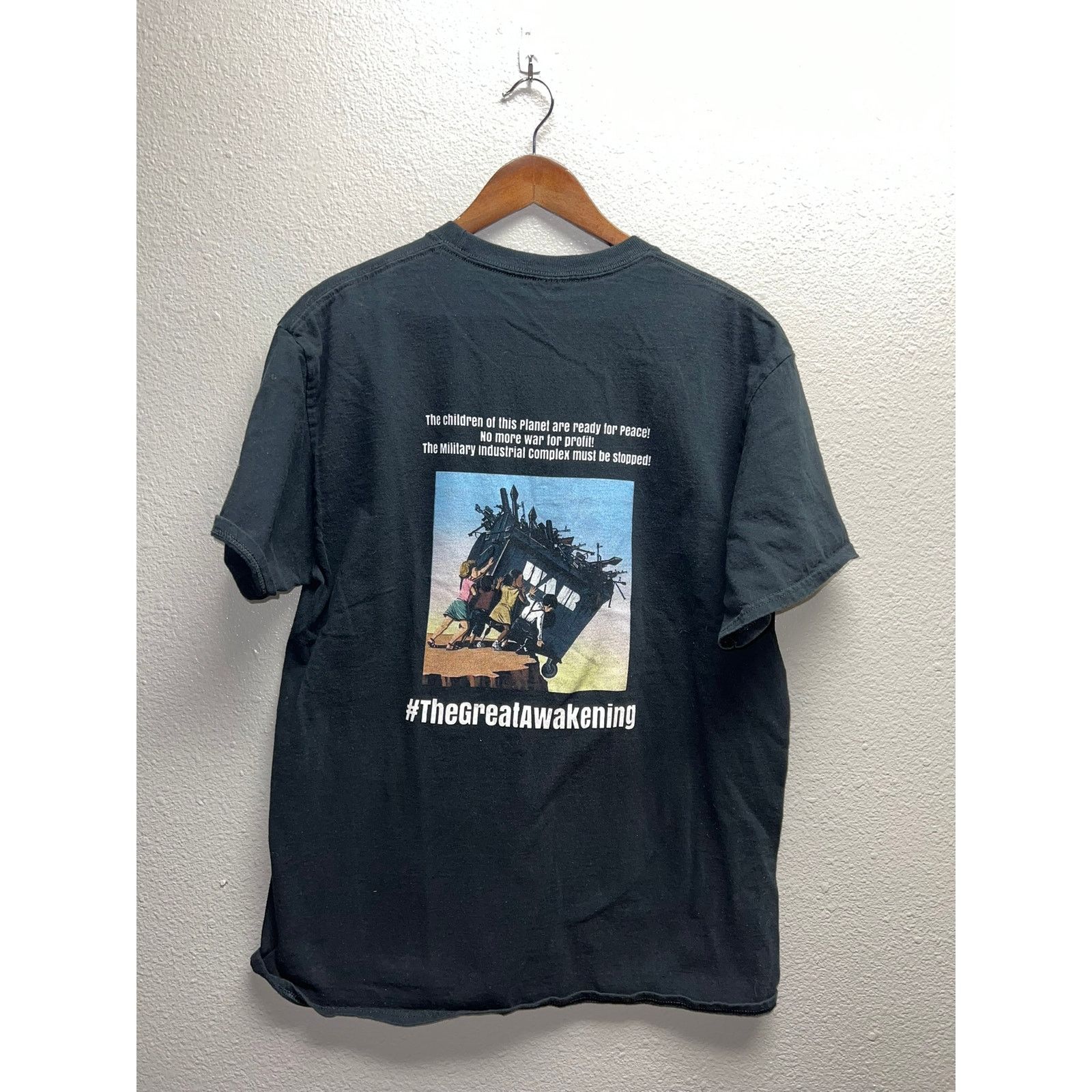 Vintage The Great Awakening Shirt Children Of This Planet Peace Tee