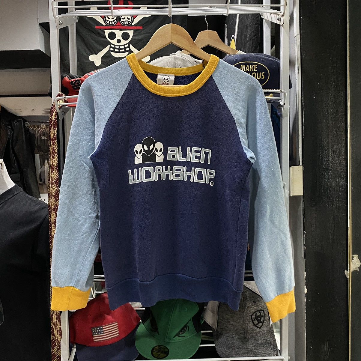 Vintage X Welcome Skateboards Vintage Alien Workshop Sweatshirts