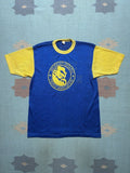 Vintage 70s Mesh Jersey T Shirt Michigan Ontario Trial Slow Spokes M