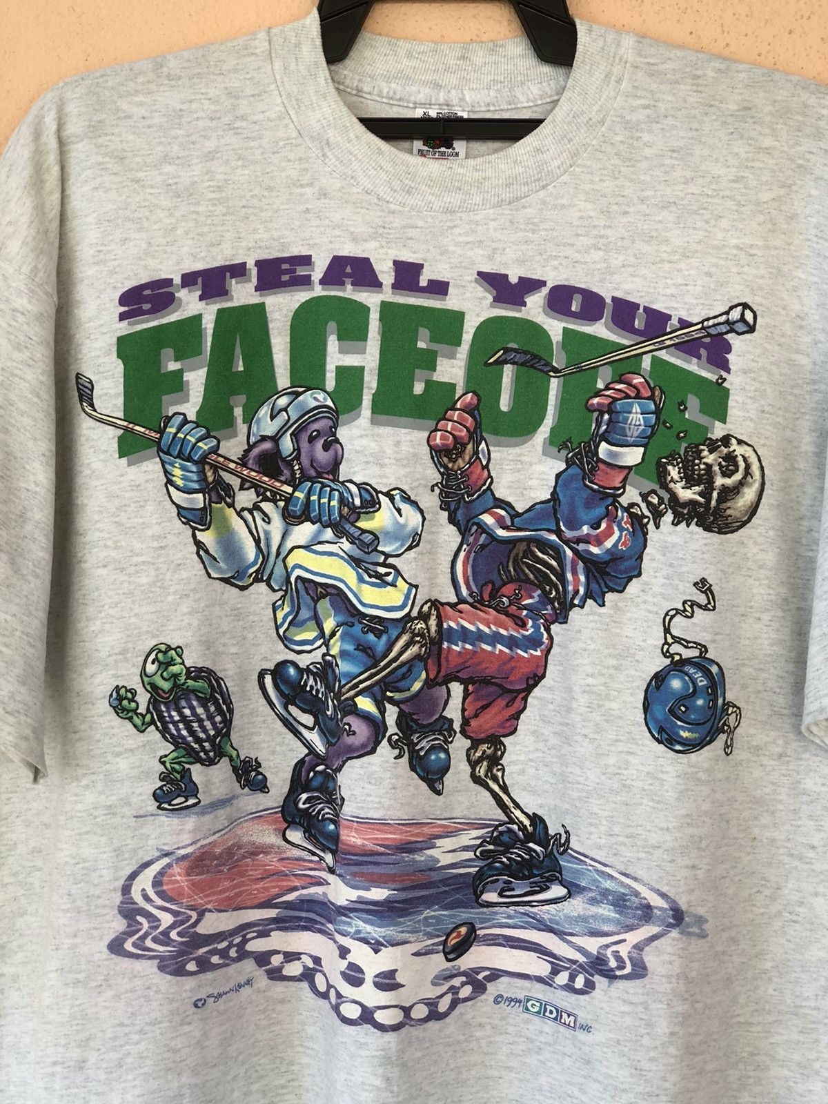 Grateful Dead X Vintage Vintage 90s Grateful Dead Steal Your Faceoff T-Shirts, Hoodie, Sweatshirt | FlexRushtees.com