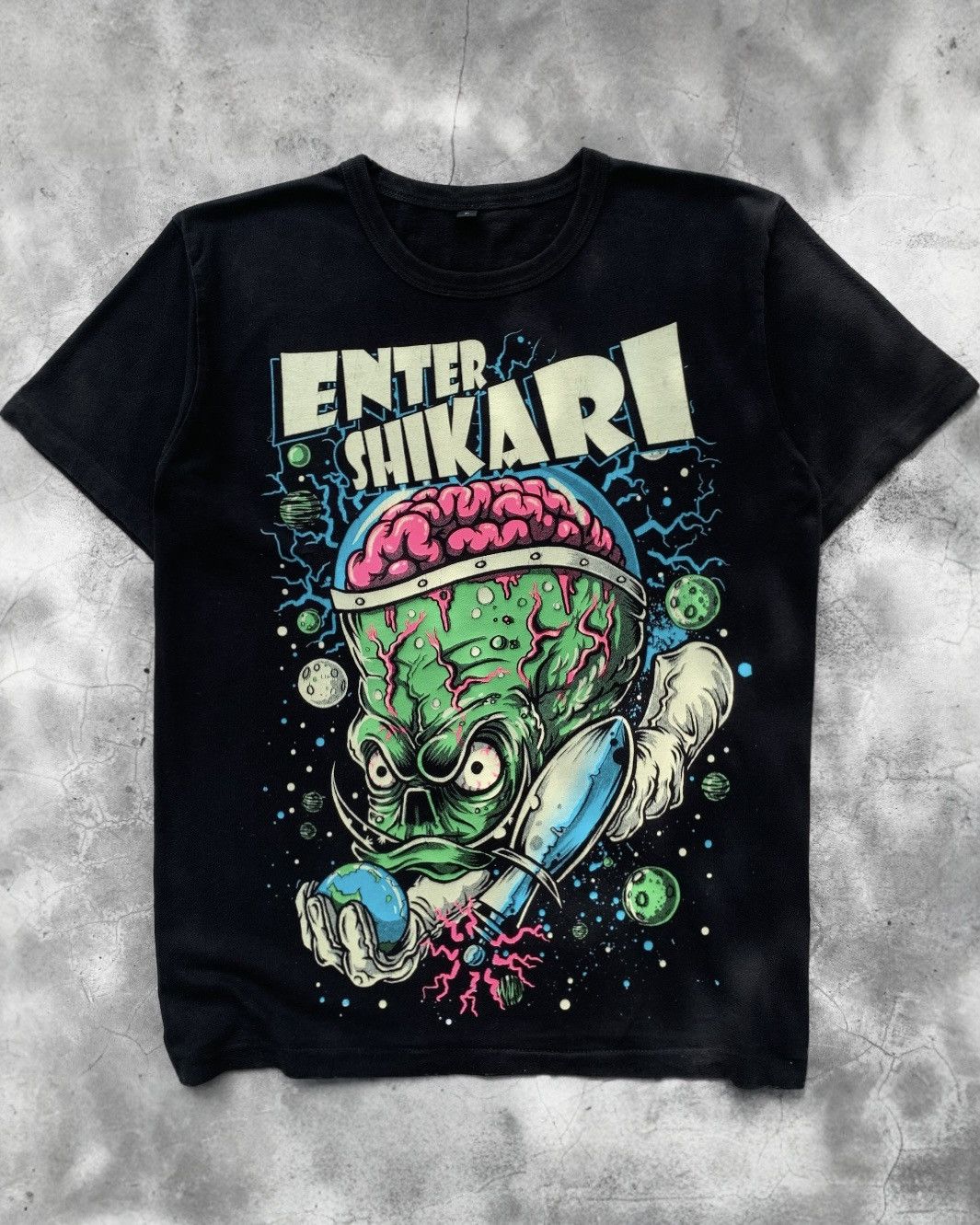 Band Tees 2003 Enter Shikari Brain Alien Monster